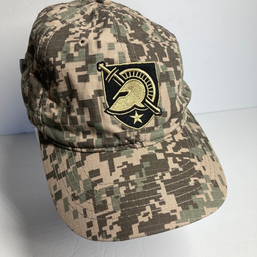 Army West Point Cap Hat Adult Adjustable Camo Digital Embroidered Black Knights